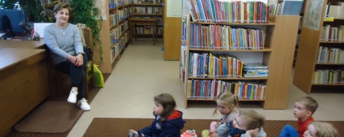 Dzień Bibliotekarza świętujemy z przedszkolakami